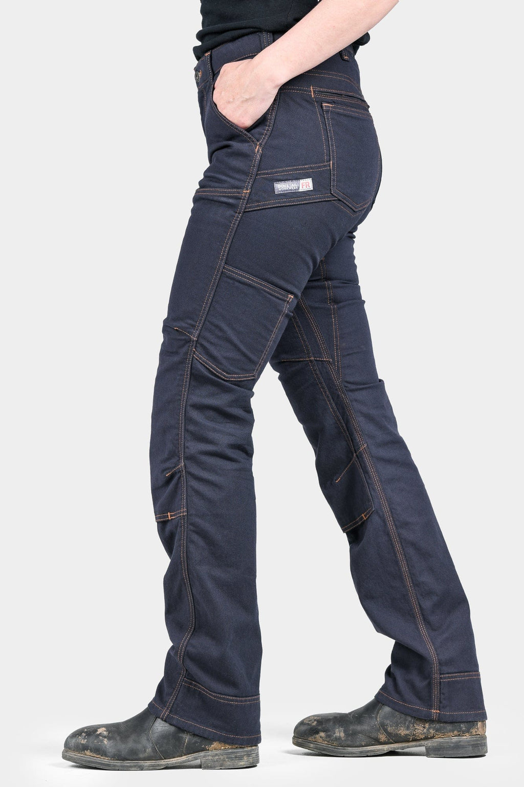 Womens Ripstop Pant No Plumber's Crack Work Pant