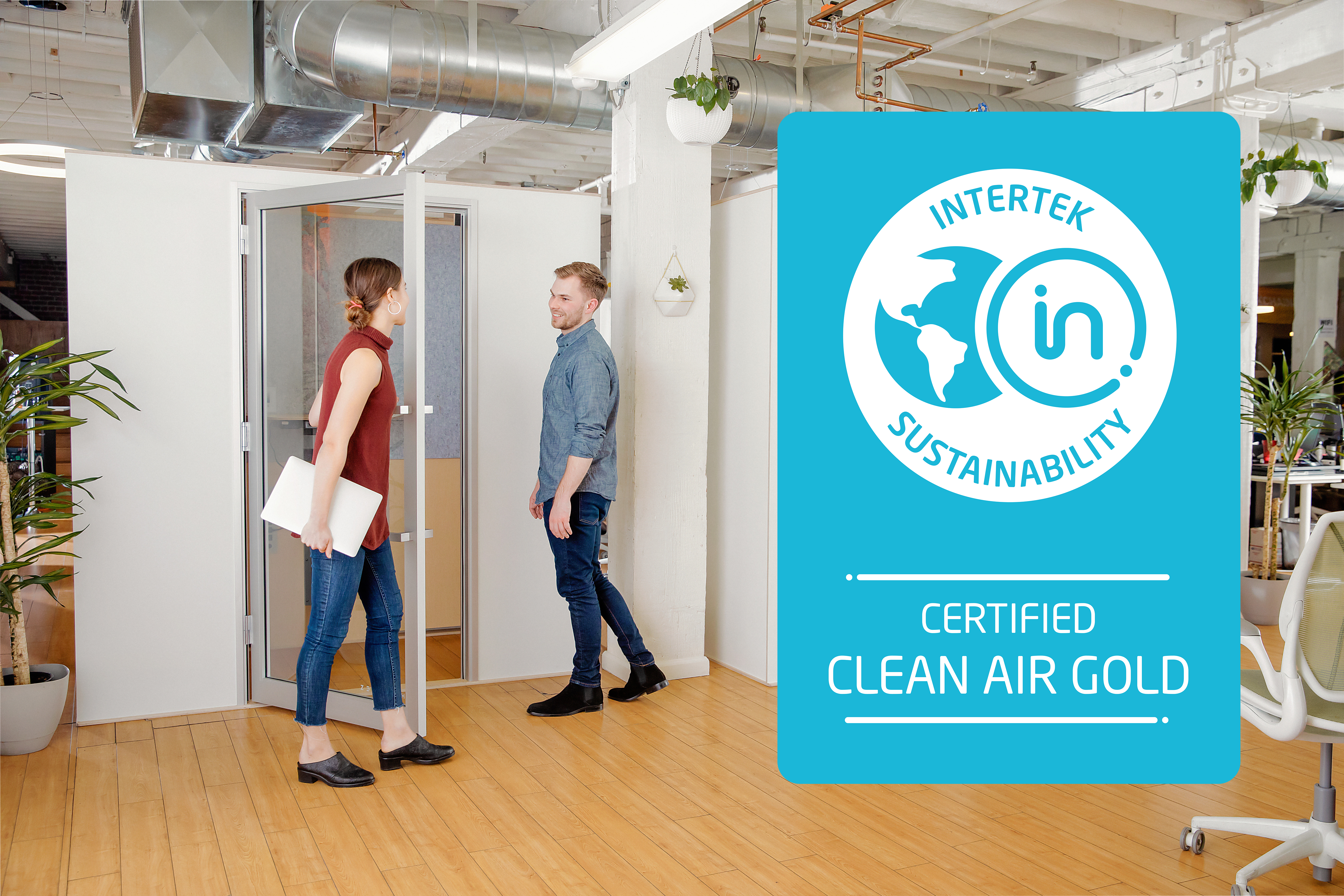 Zenbooth Intertek Clean Air GOLD Certification