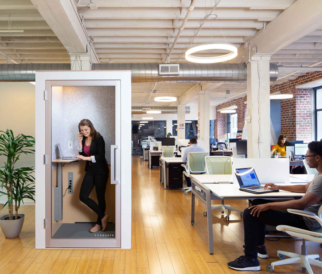 Zenbooth Solo - Office Phone Booth & Privacy Pod | Fast Shipping | Zenbooth