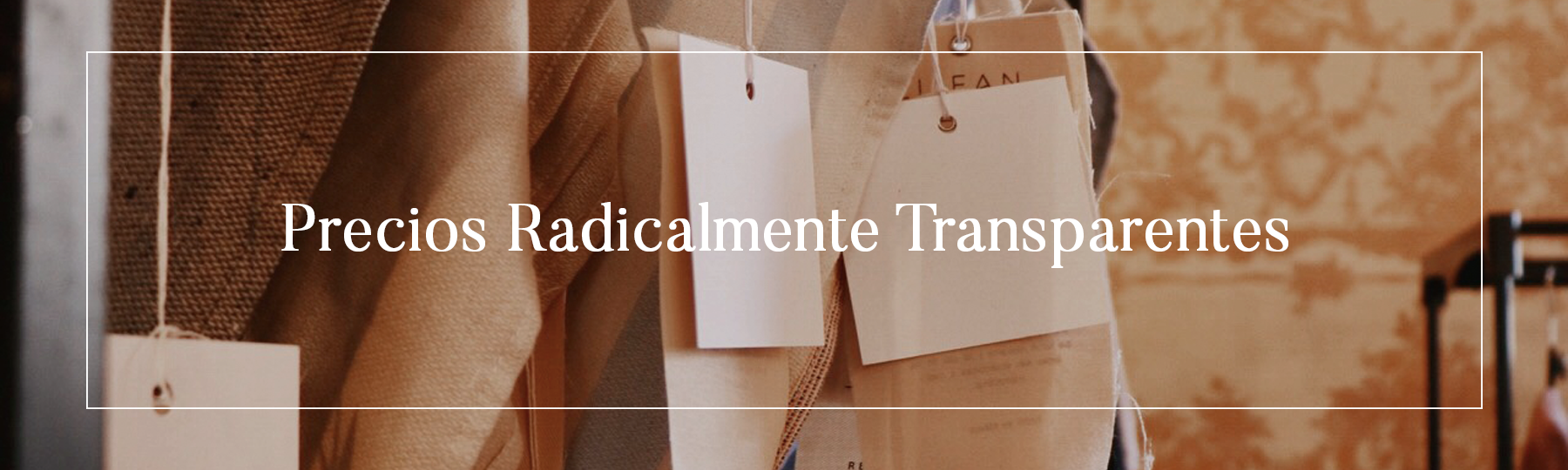 Precios Radicalmente Transparentes