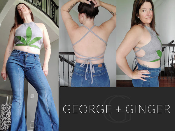 The Canny Crop Top PDF Sewing Pattern – George And Ginger Patterns