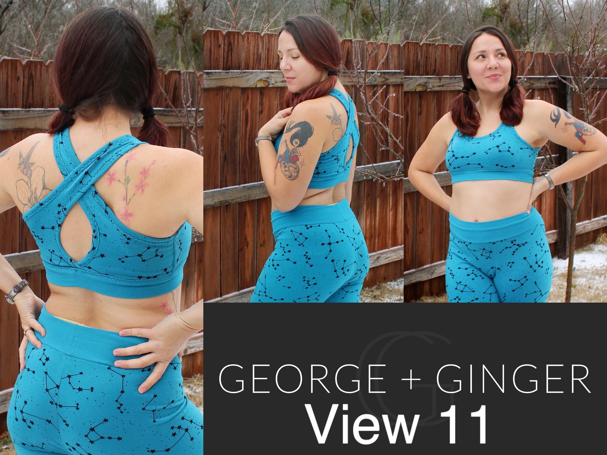 The Sum It Up Bra (Back Edition) PDF Sewing Pattern – George And Ginger ...