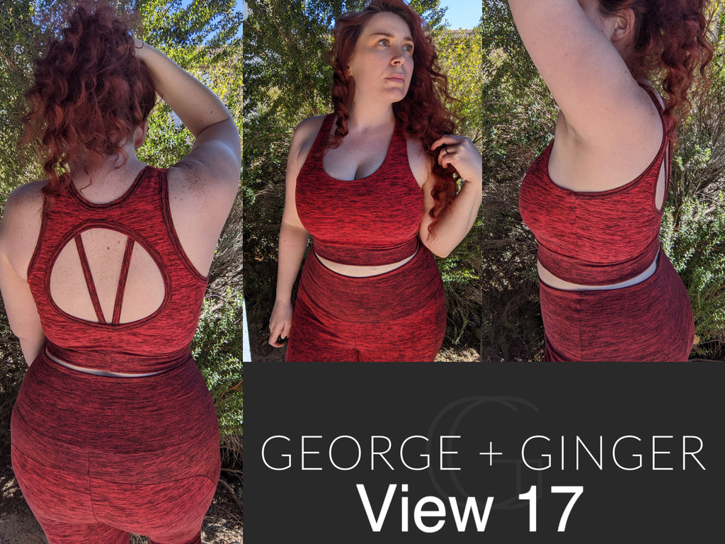 The Sum It Up Bra (Back Edition) PDF Sewing Pattern – George And Ginger ...
