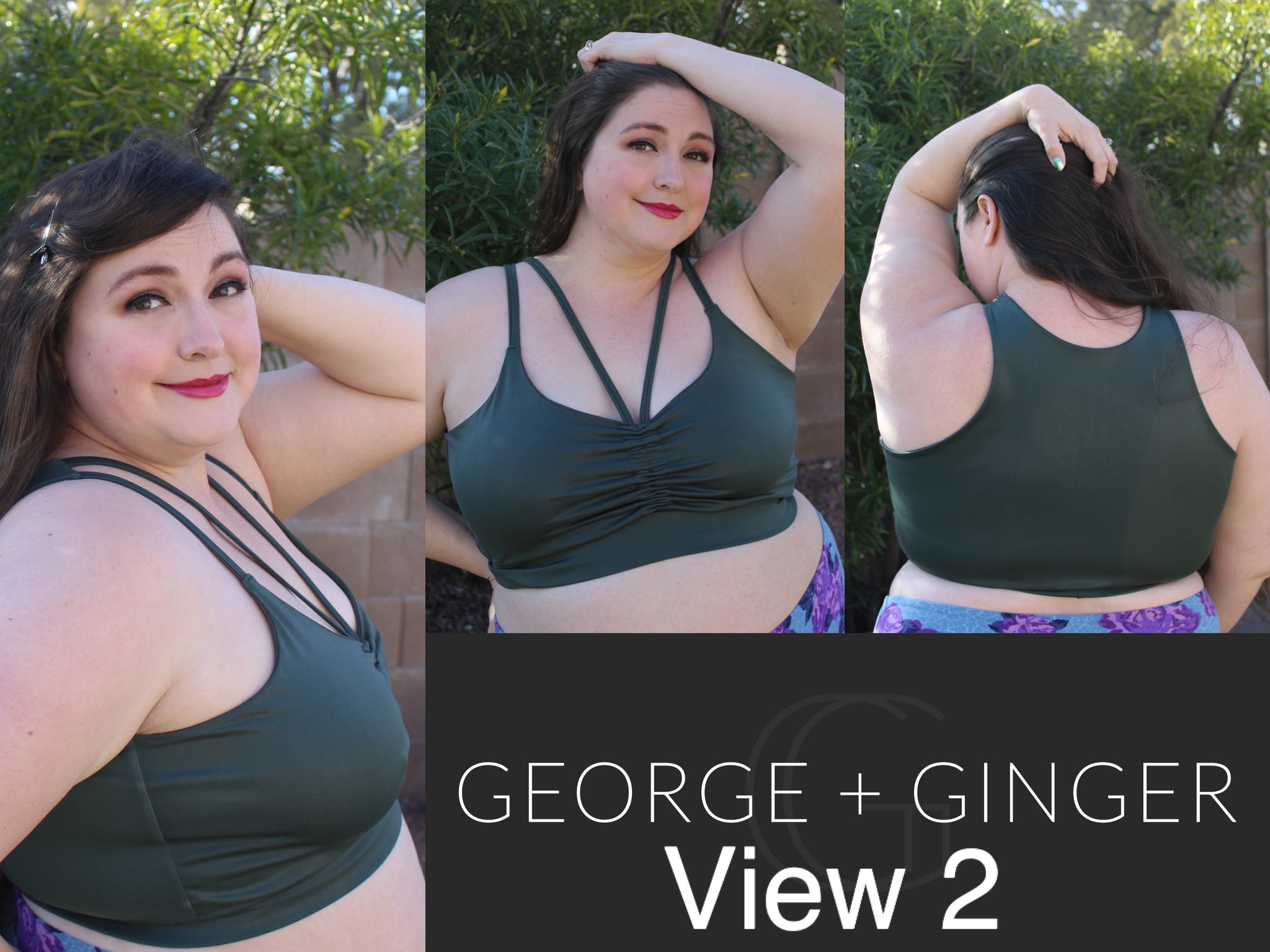 The Sum It Up Bra (Front Edition) PDF Sewing Pattern – George And ...
