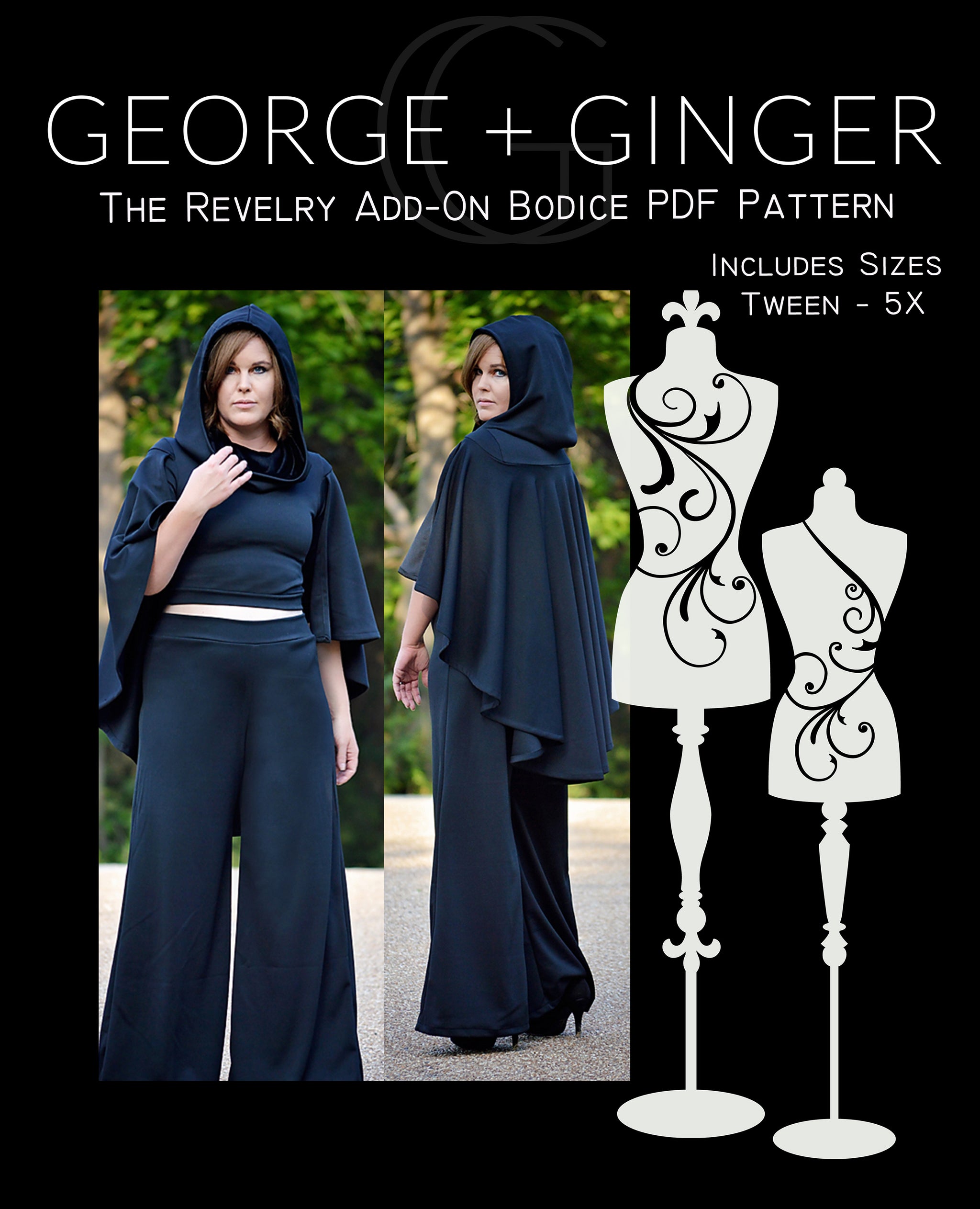 The Revelry PDF Sewing Pattern – George And Ginger Patterns