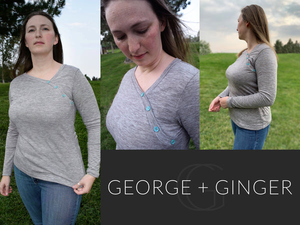 The 40K Sway Top PDF Sewing Pattern – George And Ginger Patterns