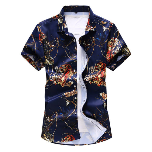 Men's Printed Shirts - Patterened & Floral Shirts | Cloudstyle