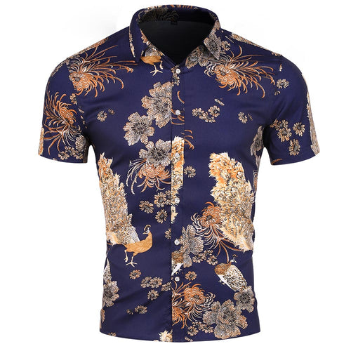 Men's Printed Shirts - Patterened & Floral Shirts | Cloudstyle