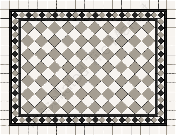Checkerboard 100 #03 | The Tessellated Tile Market
