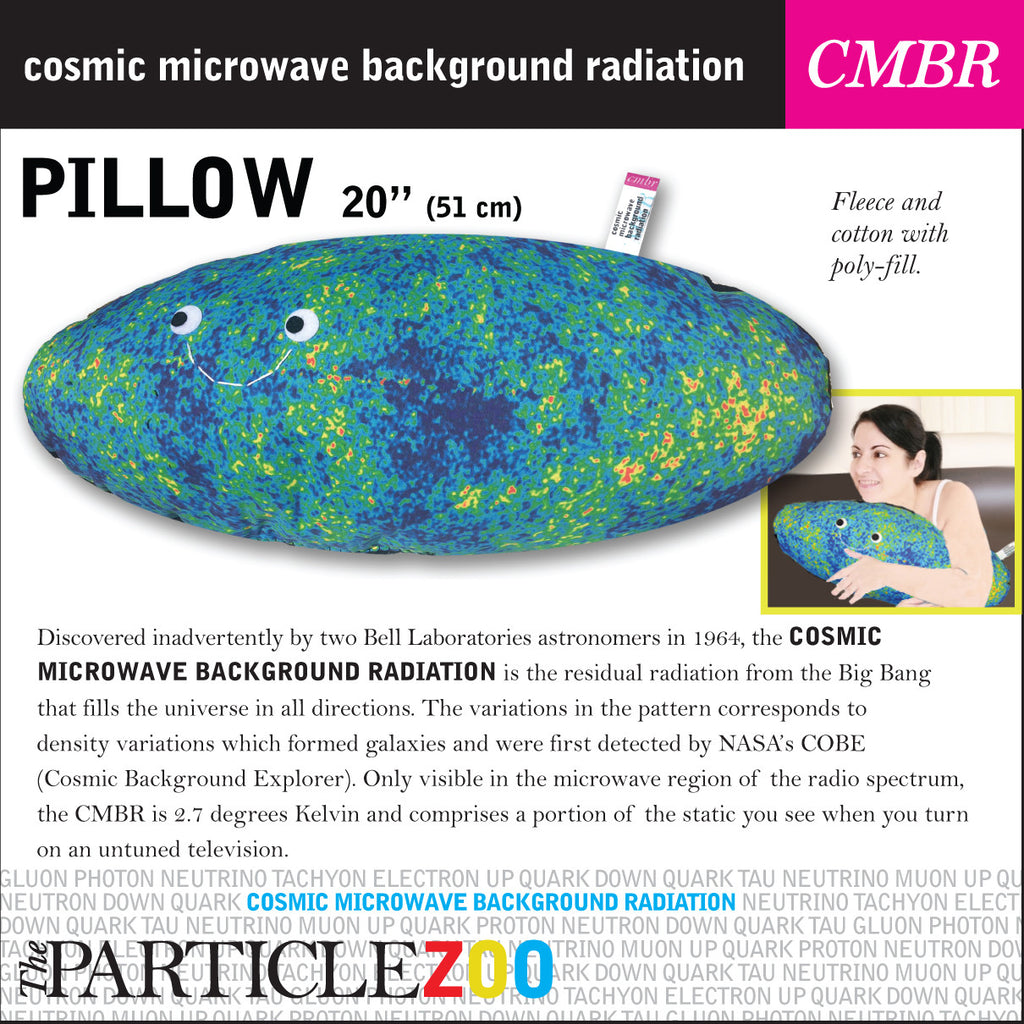 Cosmic Microwave Background Radiation Pillow | The Particle Zoo