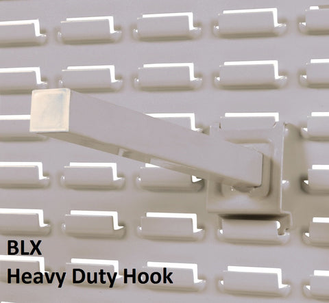 BLX  VISIPLAS Heavy Duty Hooks 250mm for Louvred Panels. Pack of 4