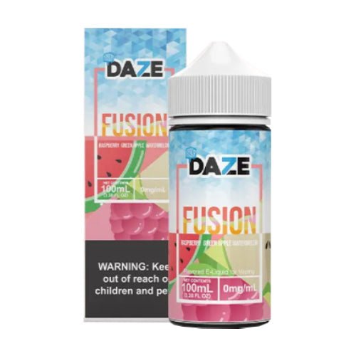 7 Daze Fusion Raspberry Green Apple Watermelon Iced