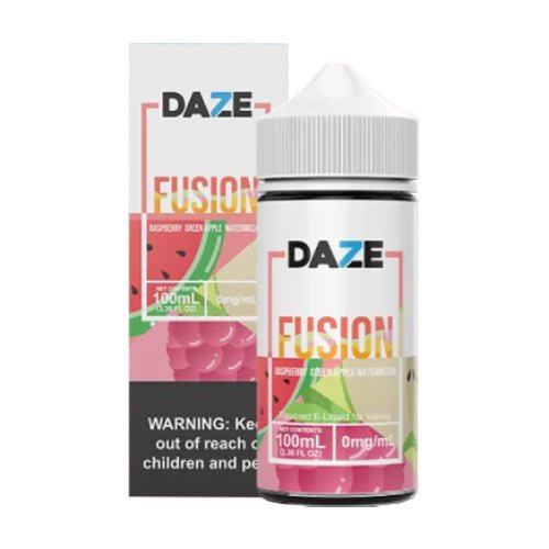 7 Daze Fusion Raspberry Green Apple Watermelon