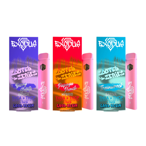 Exodus Zooted THCa + THC-P + THC-B Disposable Vape 2.2g