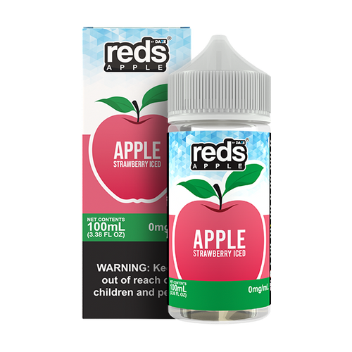 Reds Apple Strawberry Iced eJuice