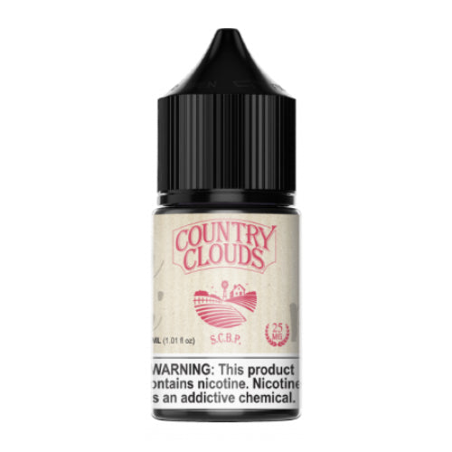 Country Clouds Salt Strawberry Corn Bread Puddin' eJuice