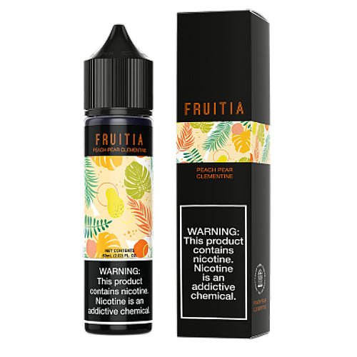 Fruitia Passion Peach Pear Clementine eJuice
