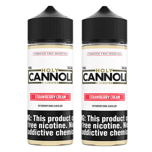 Holy Cannoli Strawberry Cream 2 Bottle Bundle