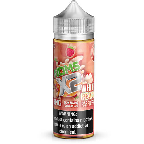 Noms X2 White Peach Raspberry eJuice