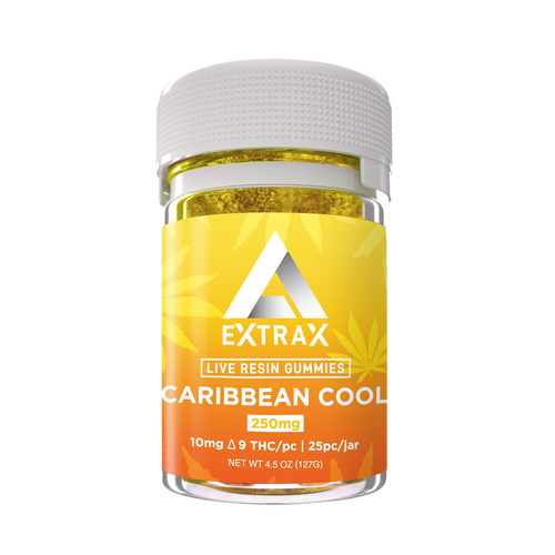 Delta Extrax Delta 9 Live Resin Gummies 250mg