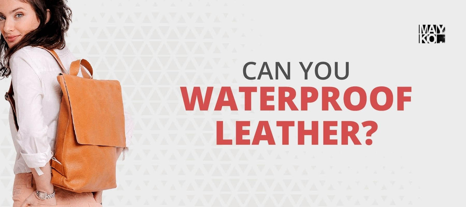 can you waterproof a leather sofa