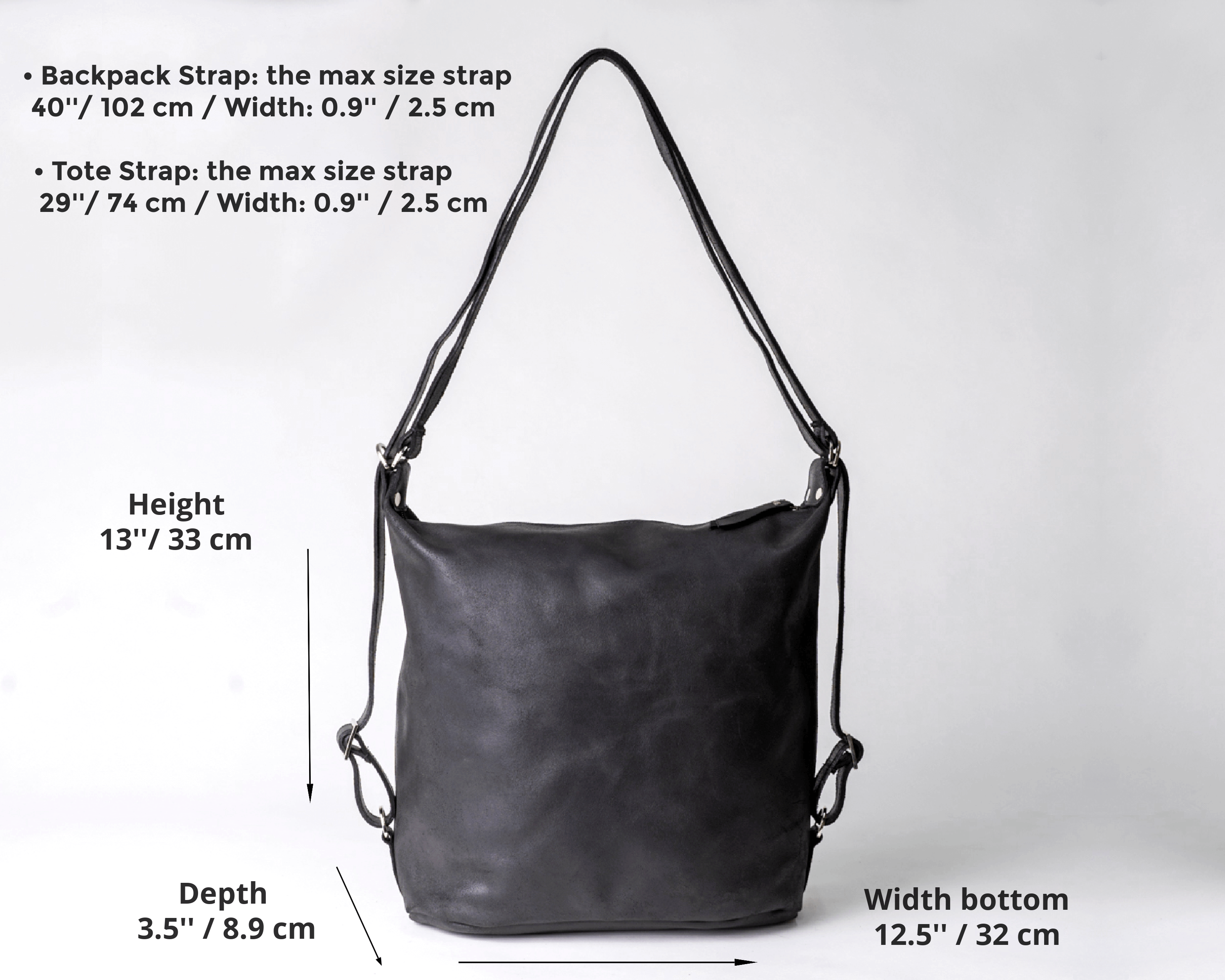 LaGaksta Submedium Backpack Purse – LaGaksta Handbags