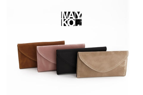 Handmade leather wallets from Mayko Bags