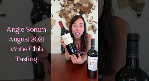 August 2021 Wine Club Tasting