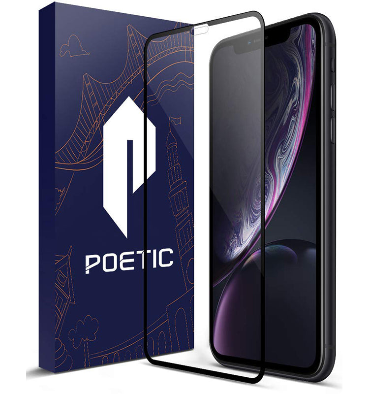 Tempered Glass Apple Iphone Xr 6 1 Inch Screen Protector Poetic Cases