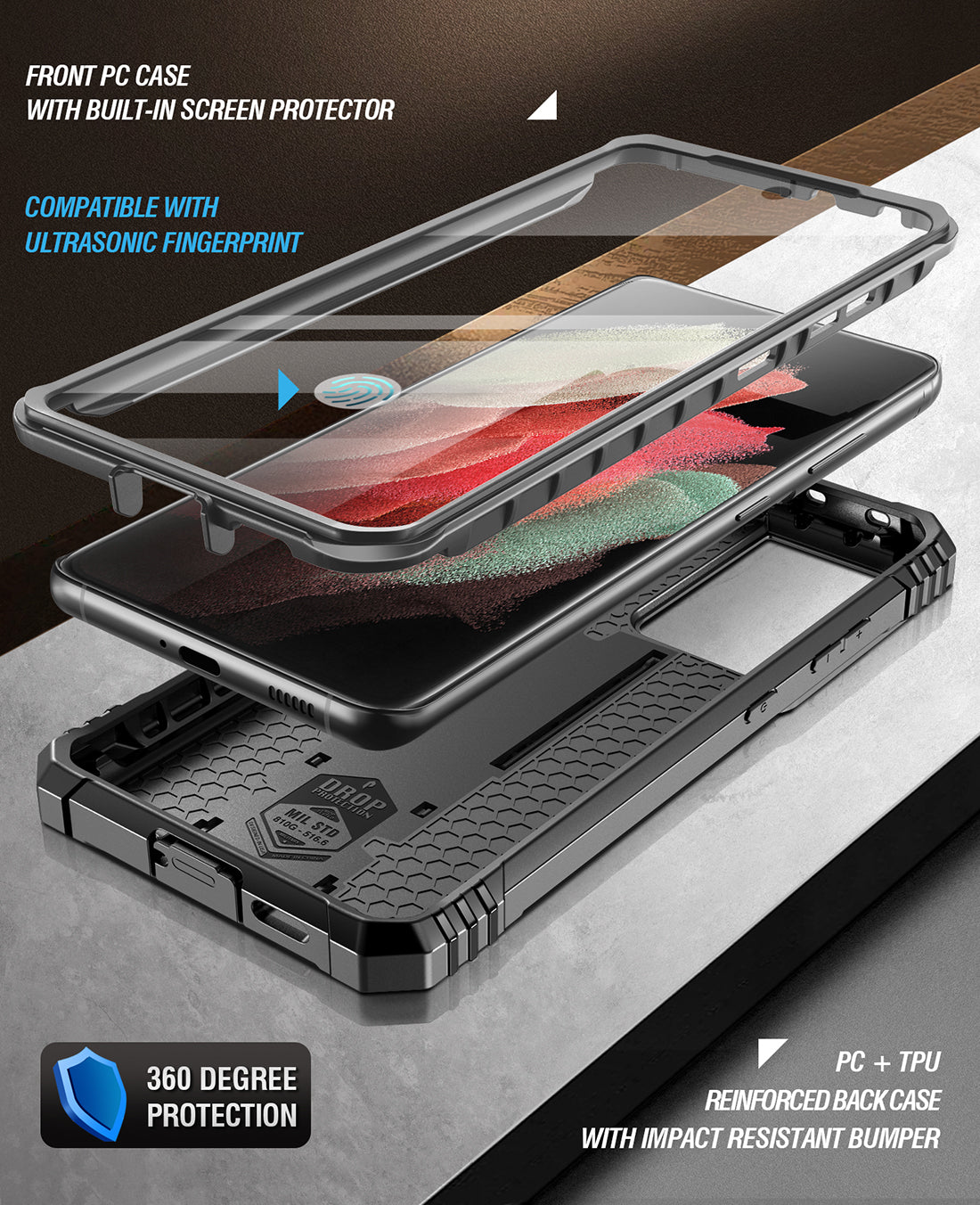 Revolution Samsung Galaxy S21 Ultra Case Poetic Cases
