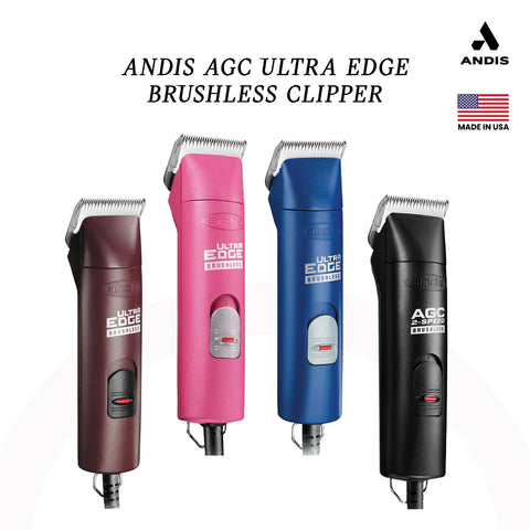 .    Andis Ultra Edge AGC Super 2-Speed Brushless Motor Clipper