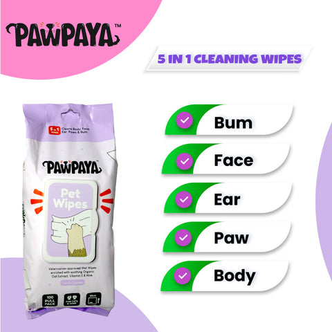 ABK's Pet care with Pawpaya Pet Wipes: ABKGrooming.com