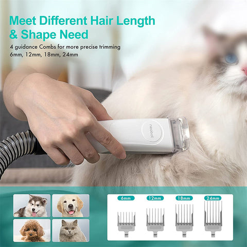 Neabot's all-in-one kit and vacuum are essential tools for pet groomers and DIYers alike