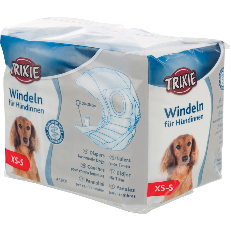 Trixie Female Dog Diapers - 12pcs