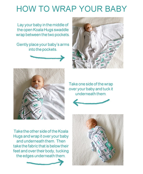 How to wrap your baby safely and effectively
