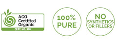 Certified organic pure essential oil