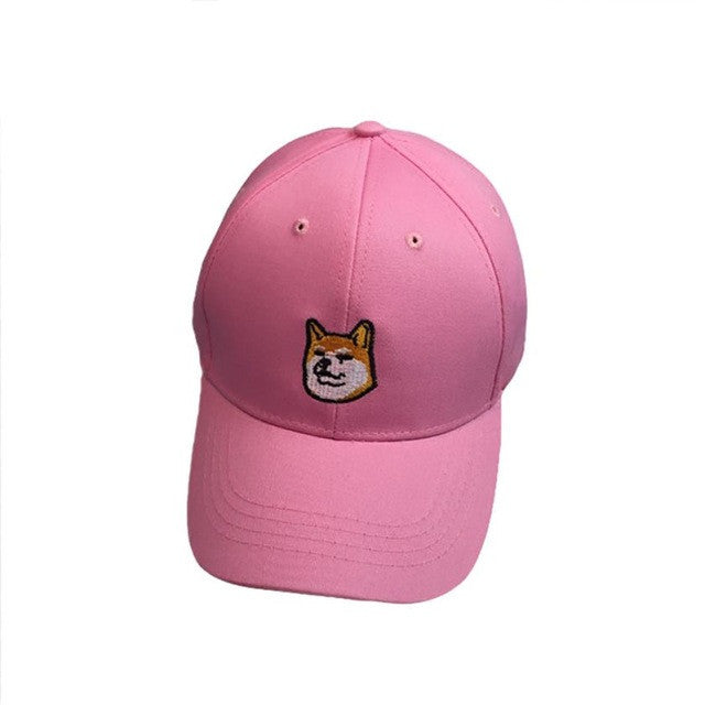 Cotton Cap Cute Dog Casual Women Cap Baseball Cap Women Snapback Hat Cap Female 4Colors gorras #23 G