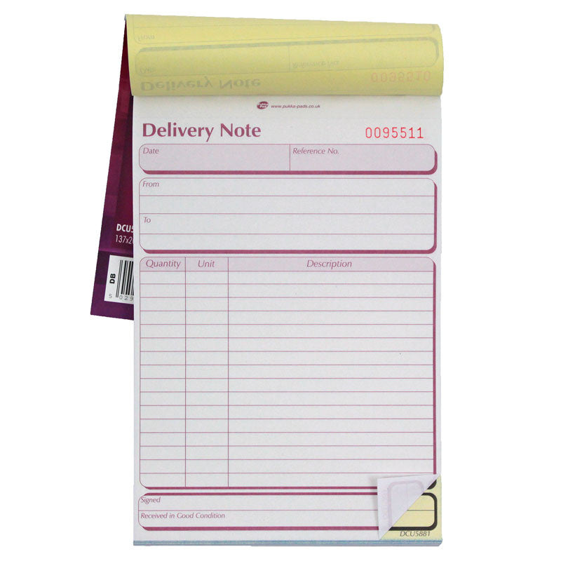 Pukka Pad, Duplicate Order Book (NCR) 50 Sets - 137x203mm - Zentesi