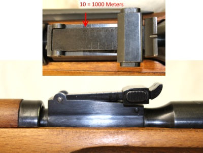 Mosin Nagant M38, M44 rear sights