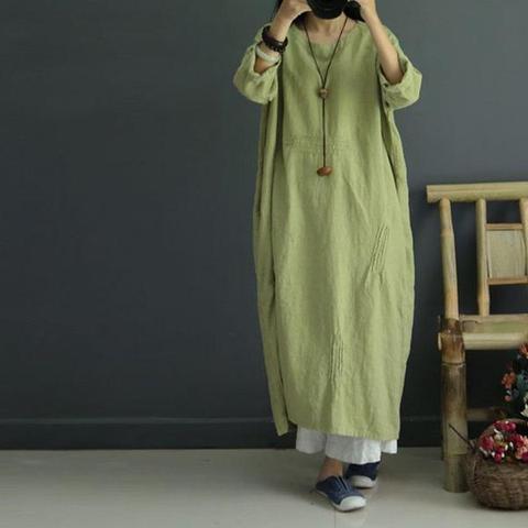 Casual Linen Dress