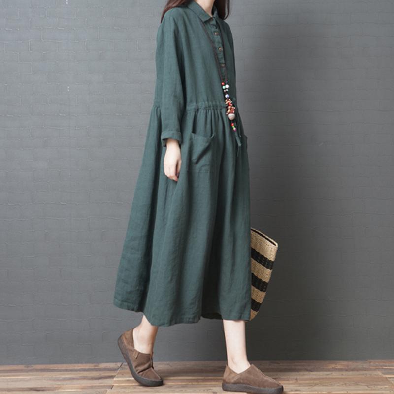 Autumn 2020 New Korean Long Sleeve Loose Oversized Skirt – Babakud