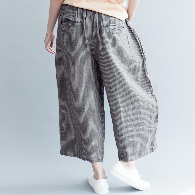 Cotton Linen Wide Leg Pants Casual Pants – Babakud