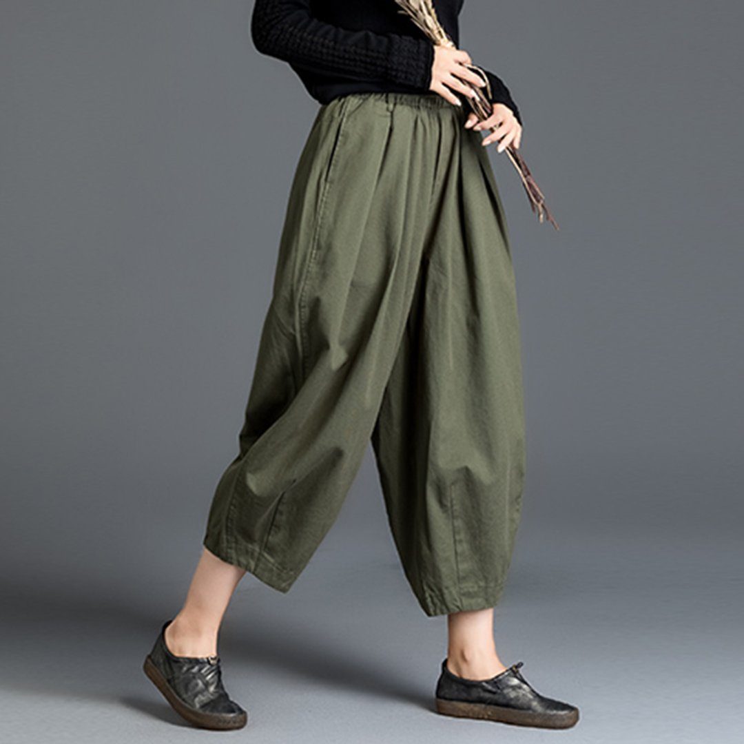 Harem Pants With Elastic Waist – Babakud