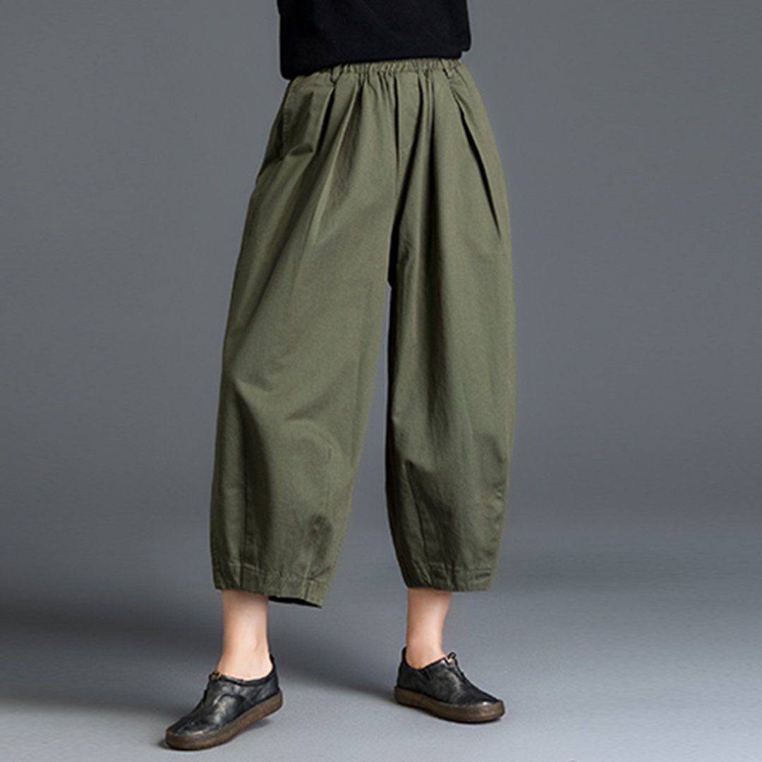 Harem Pants With Elastic Waist – Babakud