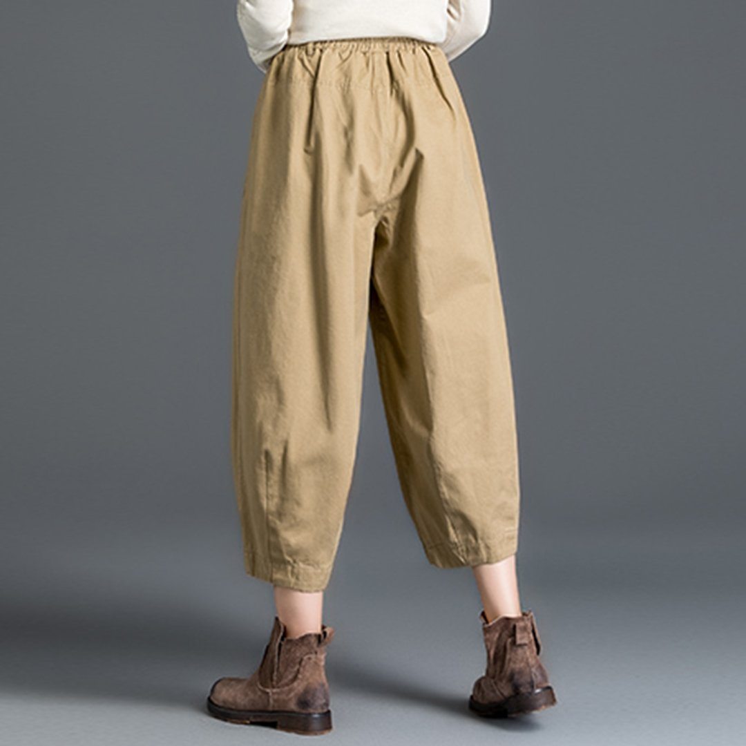 Harem Pants With Elastic Waist – Babakud