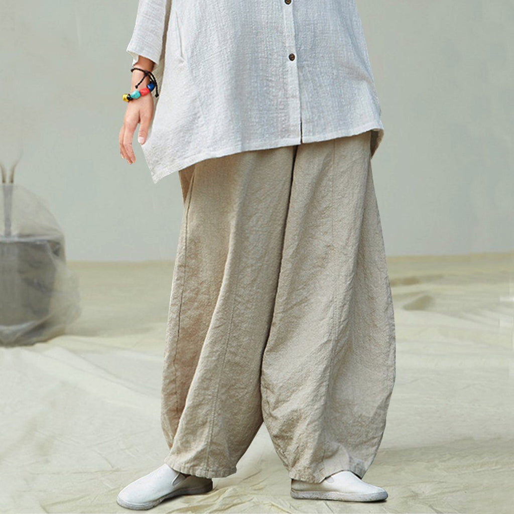 Linen Versatile Pants For Women – Babakud