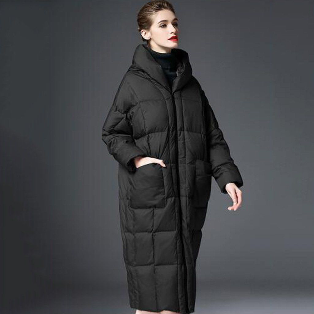 Luxury Thick Long Down Coat – Babakud