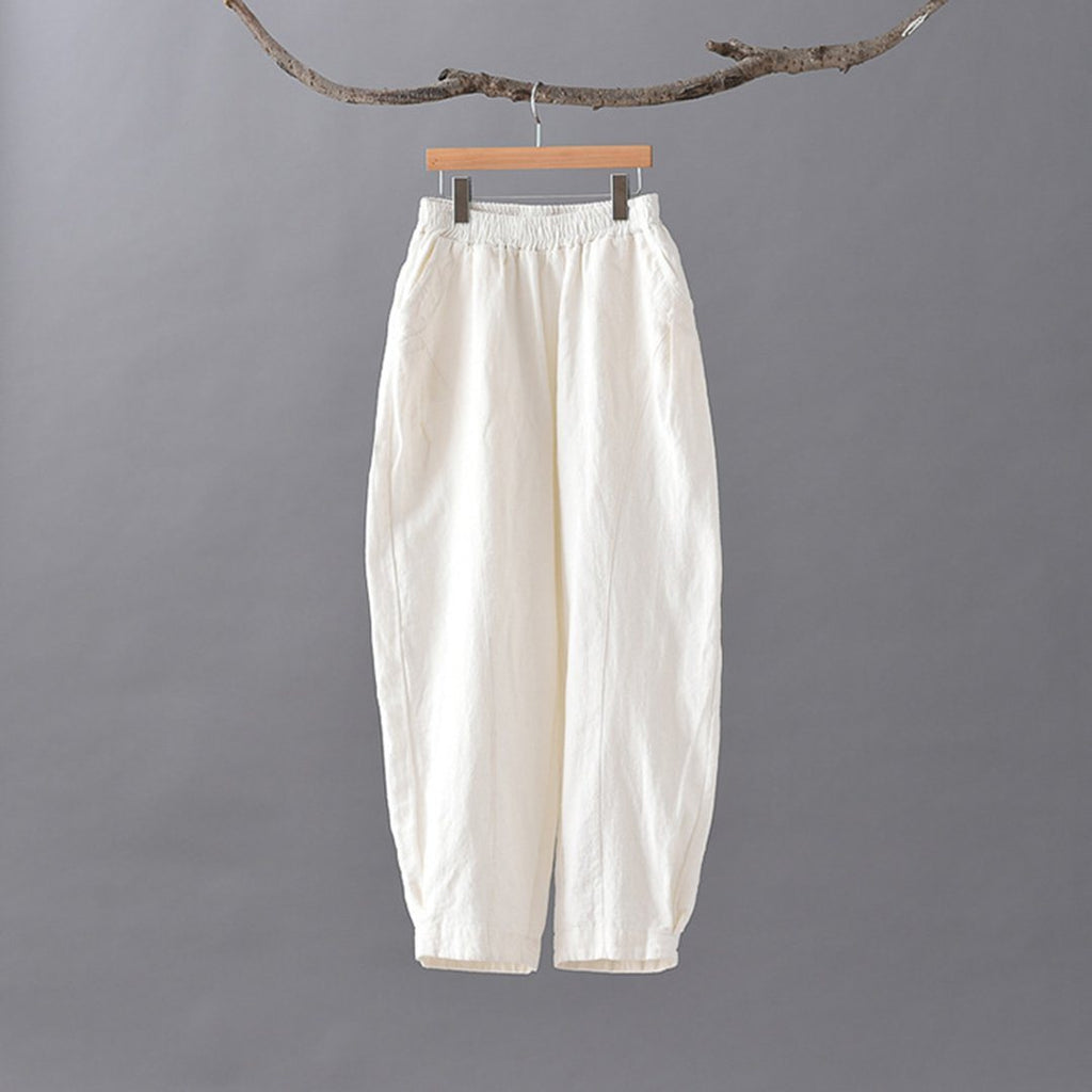 Women's Linen Pants Lantern | Babakud