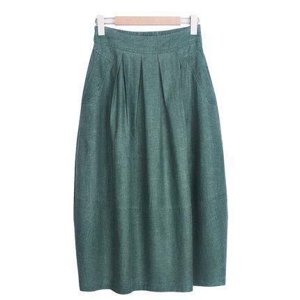 Spring Summer Linen Flower Skirt – Babakud