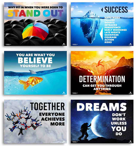 Change your Words Change Your Mindset Growth Mindset Poster Pack